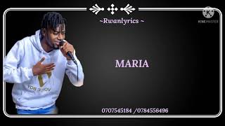 Mariam-Liam Voice official lyrics video #Rwanlyrics