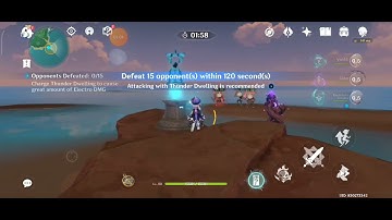 thunder sojourn lightning round genshin impact