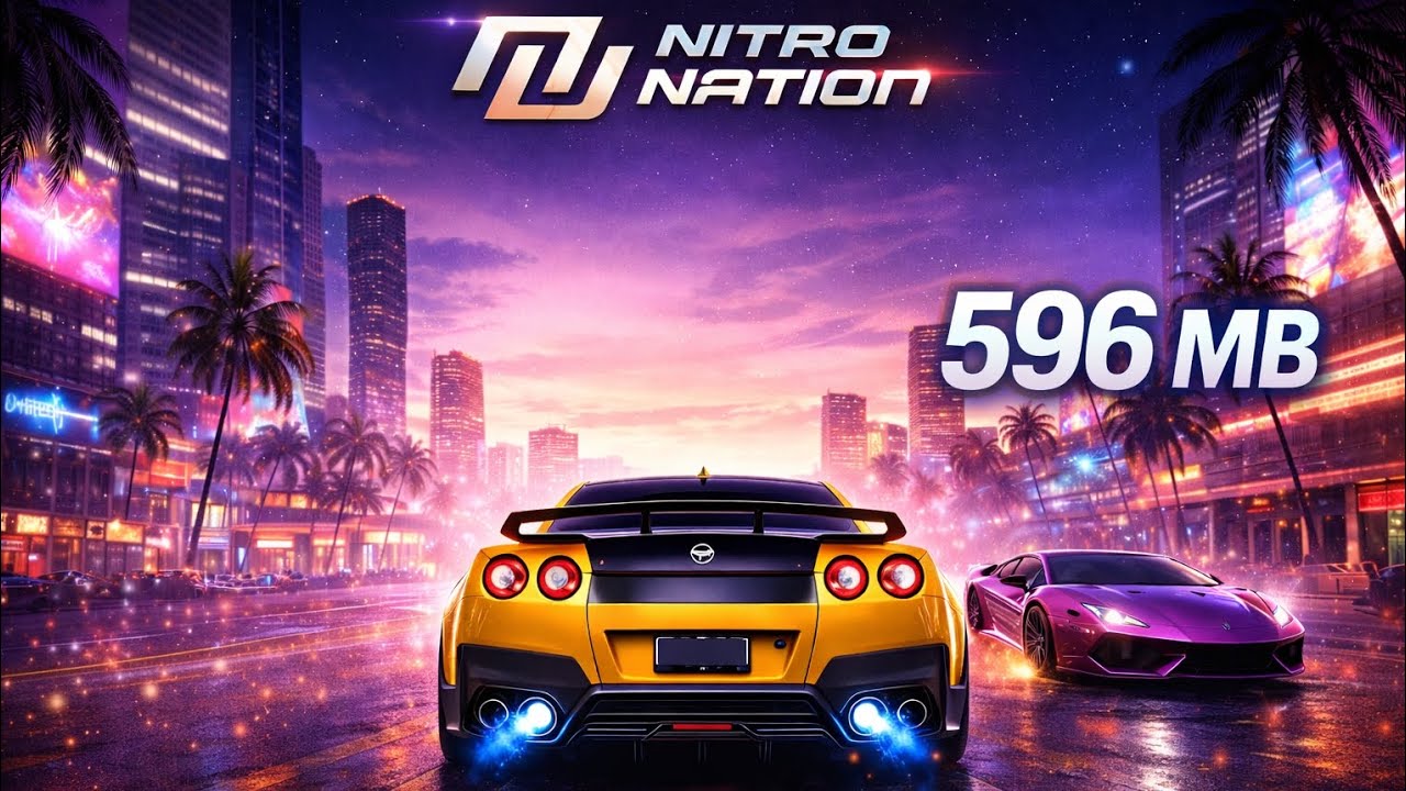 Nitro Nation best game for Android Phones ( Gagan Gaming ) 