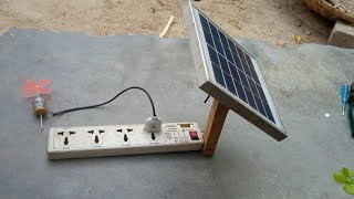 solar board motor fan