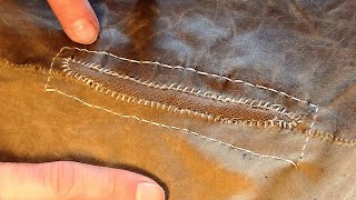 Making Gear Last - Patching a Hole in Cotton/Canvas Material