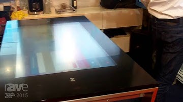 ISE 2015: Videofonika Launches Their Art Table with 42-inch Multi-Touch Touch Screen
