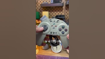 New ps1 controller #playstation #ps1 #residentevil #re4remake #re4 #cozygaming #controller