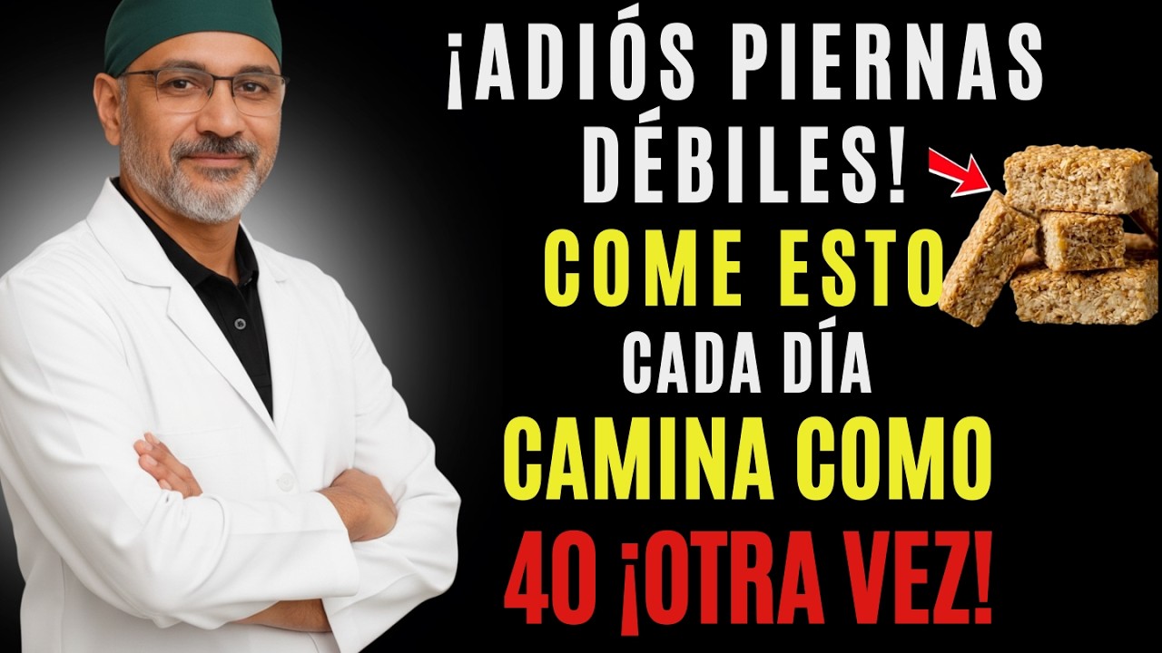¿Piernas más FUERTES incluso a los 90? Come ESTO cada día | Salud Senior