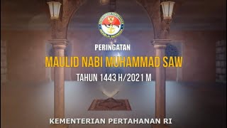 PERINGATAN MAULID NABI MUHAMMAD SAW TAHUN 1443 H/2021 M