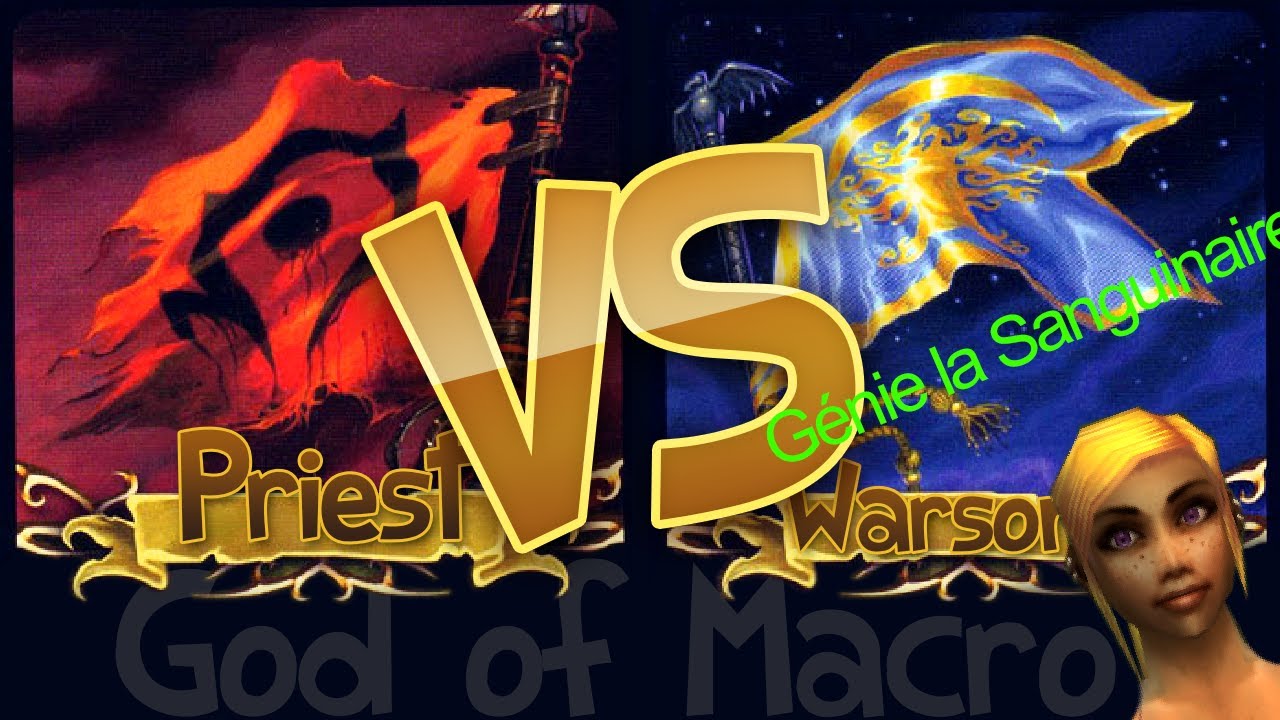 pvp соль [God of Macro] : Prêtre en Goulet 10-14 (Commentaires débiles)