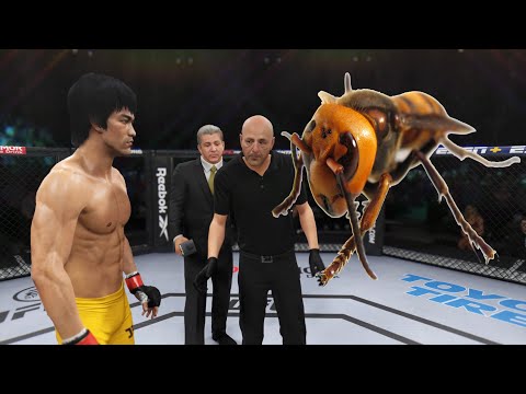 UFC 4 Bruce Lee vs <strong>Asian</strong> Giant Hornet | <strong>EA</strong> Sports UFC 4
