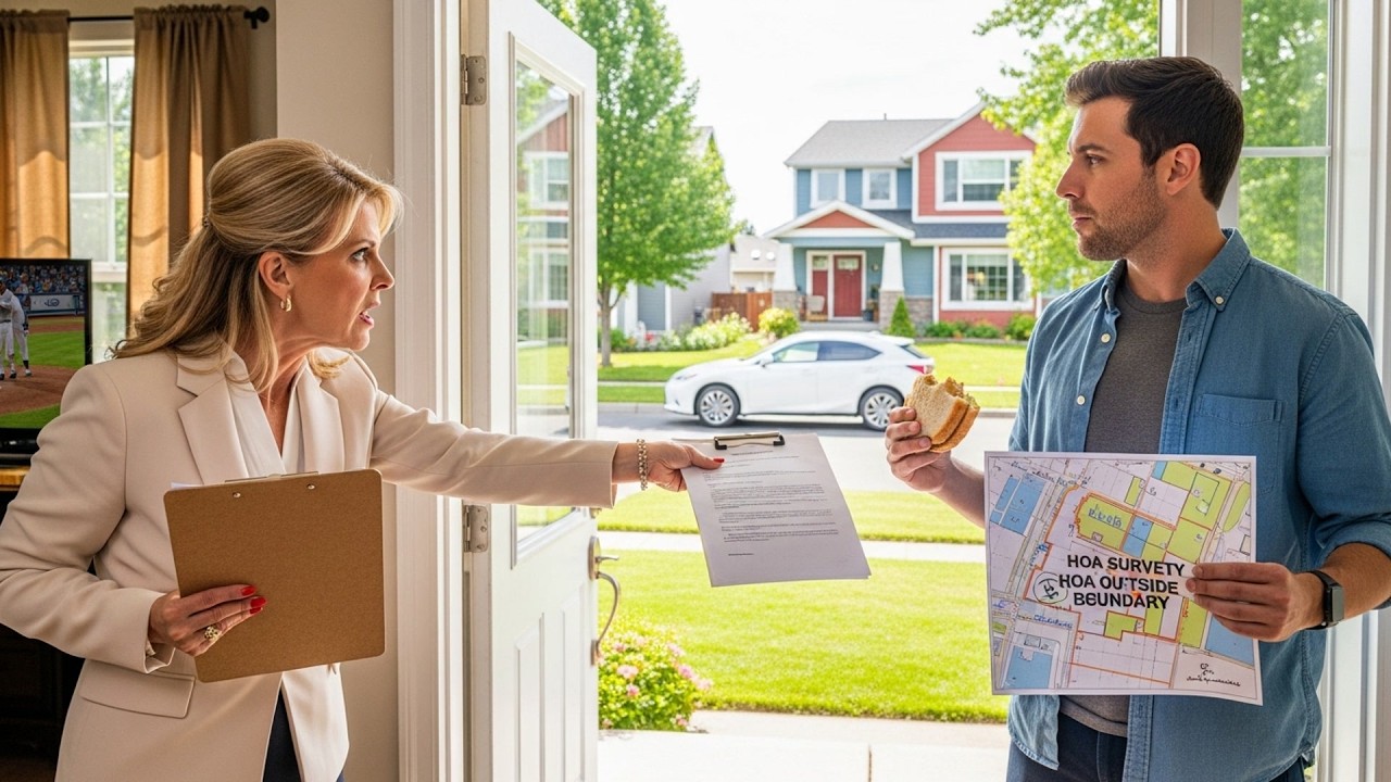 HOA Demanded I Change My Curtains, Survey Proves I'm Not In Their HOA So They Have No Power