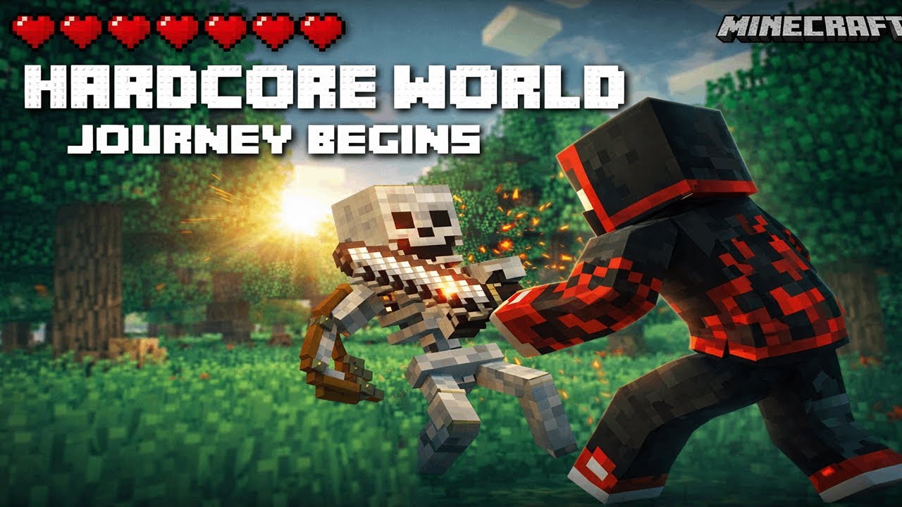 The Beginings Hardcore World | Minecraft Java | #Minecraft #Hardcore #MinecraftLive #Gaming
