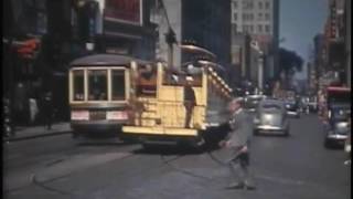 1940 - Unknown Tourist Filming in Montreal and Quebec City - Low Res