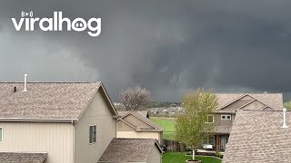 Large Tornado Recorded In Bennington, Ne || Viralhog