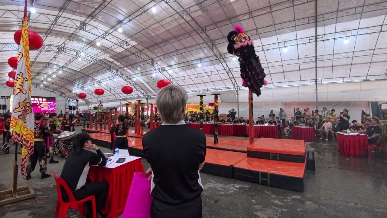 2025 第二届南仙坛杯新马高樁舞狮邀请賽 - 新加坡關善壇龙狮学院