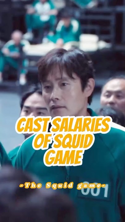 Cast Salaries of Squid Game - YouTube
