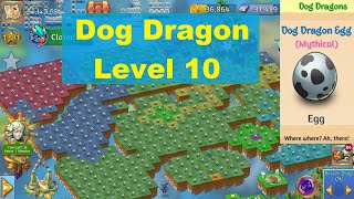 Merge Dragons! Dog Dragon Level 10! screenshot 2