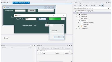 How To Creat a password generator with Visual C#