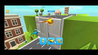 Super Crazy transformer Racing Car Stunts Master Android Gameplay #runner screenshot 1