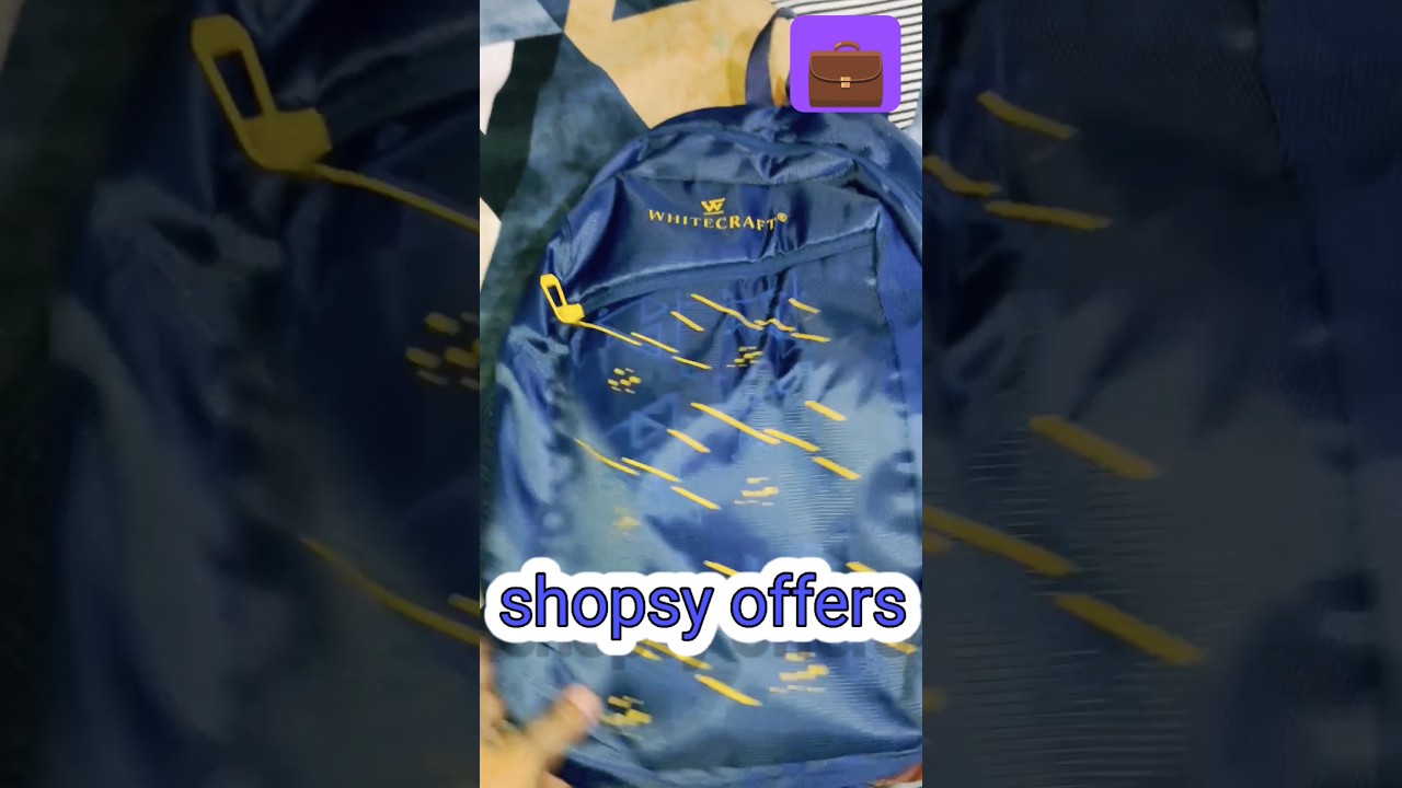 Sopsy Unboxing School bag low price 176 🤩