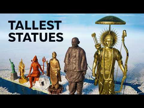 Video: The tallest statues in the world. Which statue is the tallest