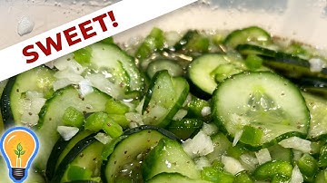 Sweet Pickles Recipe - Make Your Very Own!