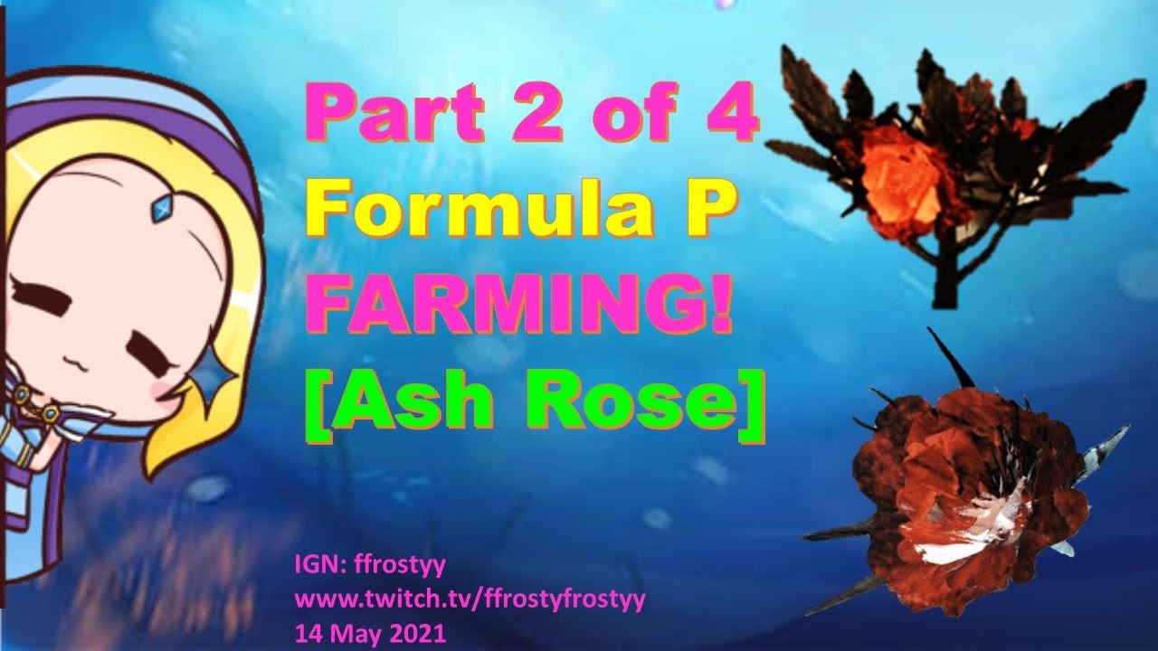 Fallout 76 Formula P Farming Part 2 of 4 94 Ash Roses Farming