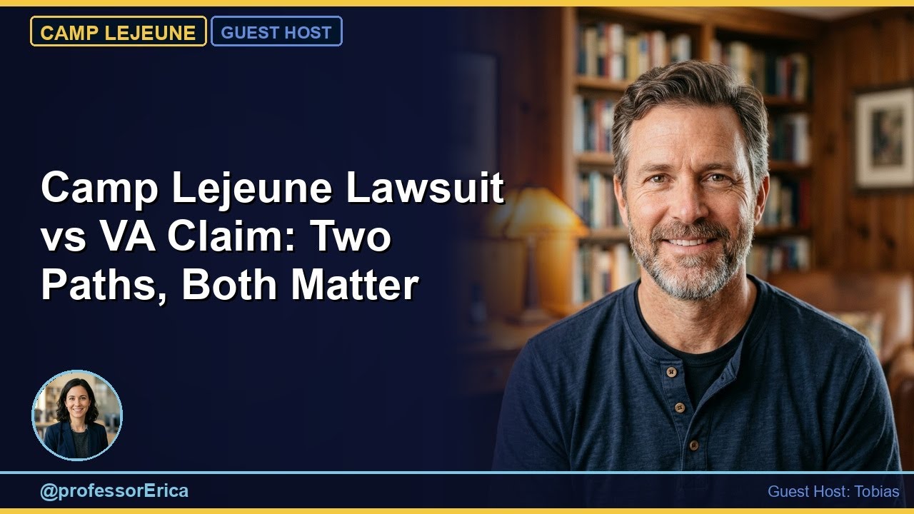 VA Disability: Camp Lejeune Justice Act — The Lawsuit vs the VA Claim