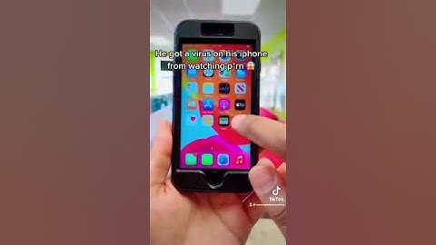 He got virus on his #iphone from watching p*rn ♋️😱😱 #shorts #apple #virus #ios #android #samsung