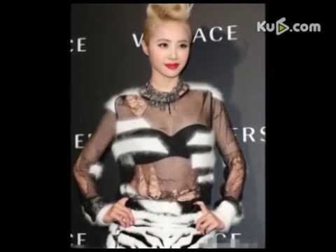 蔡依林穿破洞庞克装使坏 黑色内衣全透视