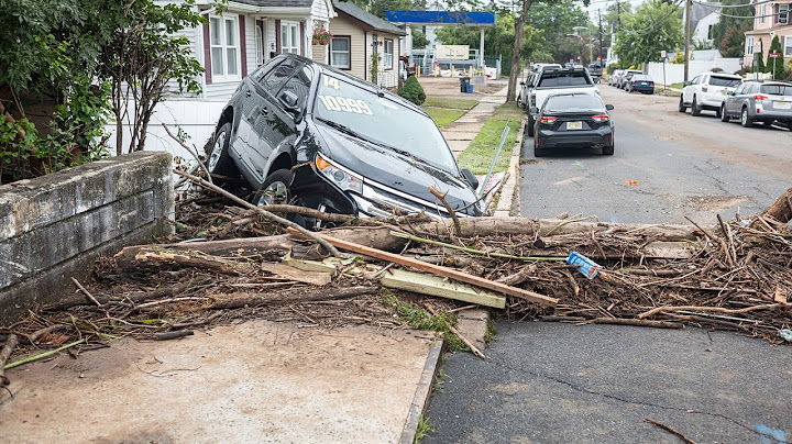 Notstand in New Jersey: Zwei Tote nach schweren Unwettern