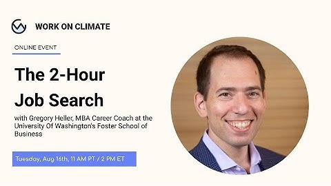 [Webinar] The 2-Hour Job Search