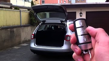 VW Passat B6 auto trunk release opener closer fob / Heckklappe Kofferraum automatisch öffnen FFB