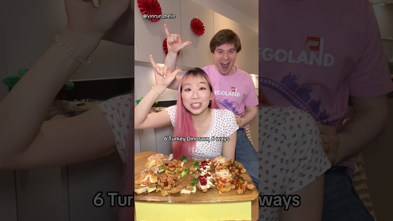 The way he fell to his knees at the last one 🤣🤣 #yinrunandluke #6ways #tastetest  #foodie