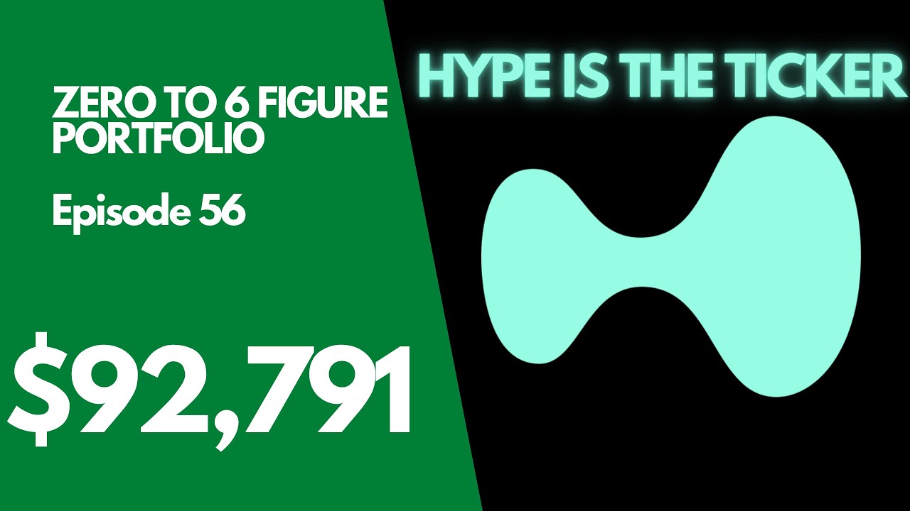 HYPERLIQUID SEASON | Zero To 6 Figure Crypto Portfolio Ep. 56