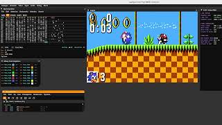 Sonic 4 Atari Lynx - GG version original size vs scaled size