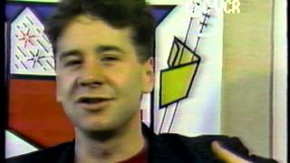 Simple Minds & Foreigner talk on GOOD ROCKIN' TONITE in 1985.
