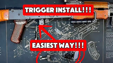 AK Trigger Install Made EASY!!!