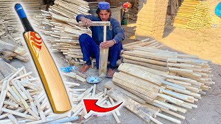 How Cricket Bats Are Made | Amazing Process of Making Quality Cricket Bats | Wooden Bat Factory