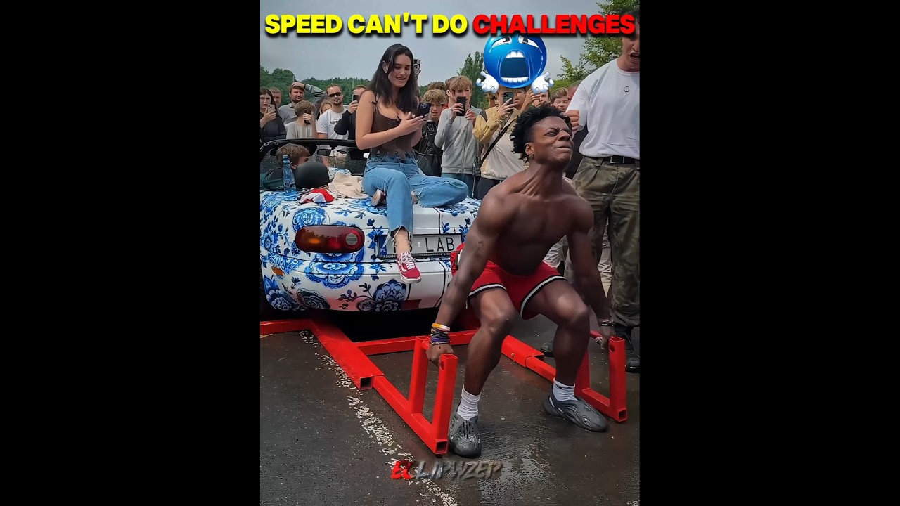 speed can't do challenges🥶🤯#ishowspeed#trolledit#shorts