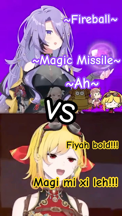 Download lagu Clown Mage vs Goodess Mage【Kaela x Moona/HololiveID】#shorts