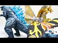 何かがおかしいゴジラの最新のソフビ【ムービーモンスターシリーズ】モスラ・メカキングギドラ・ゴジラ・アース レビュー