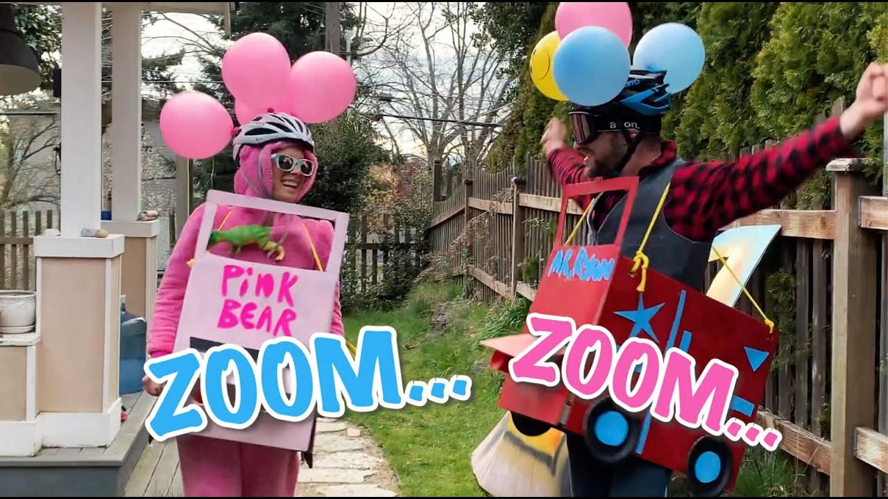 Driving in my car! Zoom Zoom Song with Pink Bear ♫ Mr. Ryan’s Music