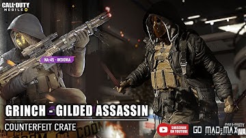 *NEW* GET GRINCH GILDED ASSASSIN IN COUNTERFEIT CRATE CALL OF DUTY MOBILE