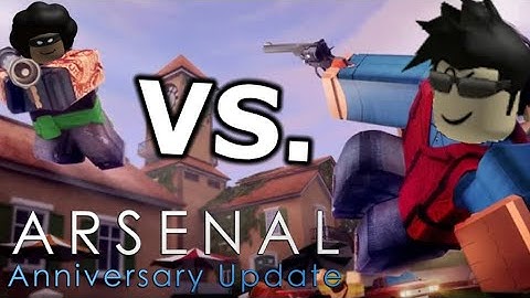 I 1v1ed my friend after 5 YEARS.. (ROBLOX Arsenal)