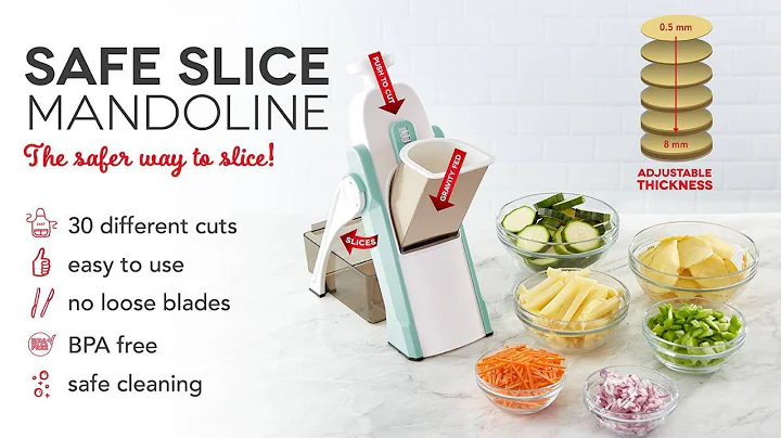 How to Use the Safe Slice Mandoline