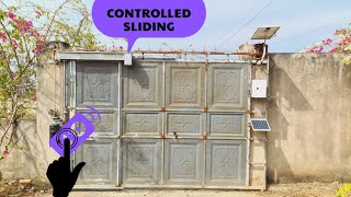 Made Controlled Siding Gate