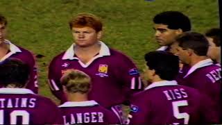 1990 State of Origin Game One NSW vs QLD Rugby League 09/05/90 Sydney Football Stadium Benny Elias