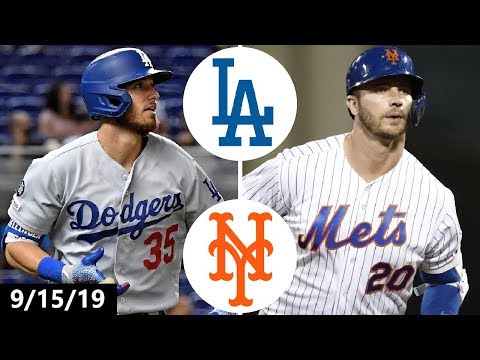 Los Angeles Dodgers vs. New York Mets Highlights | September 15, 2019 | 2019 MLB Season