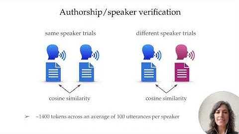 Can authorship attribution models distinguish speakers in speech transcripts?