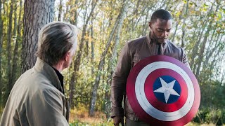 Old Steve Rogers Gives Shield to Falcon  - Ending Scene - Avengers Endgame (2019) IMAX Clip HD 4K