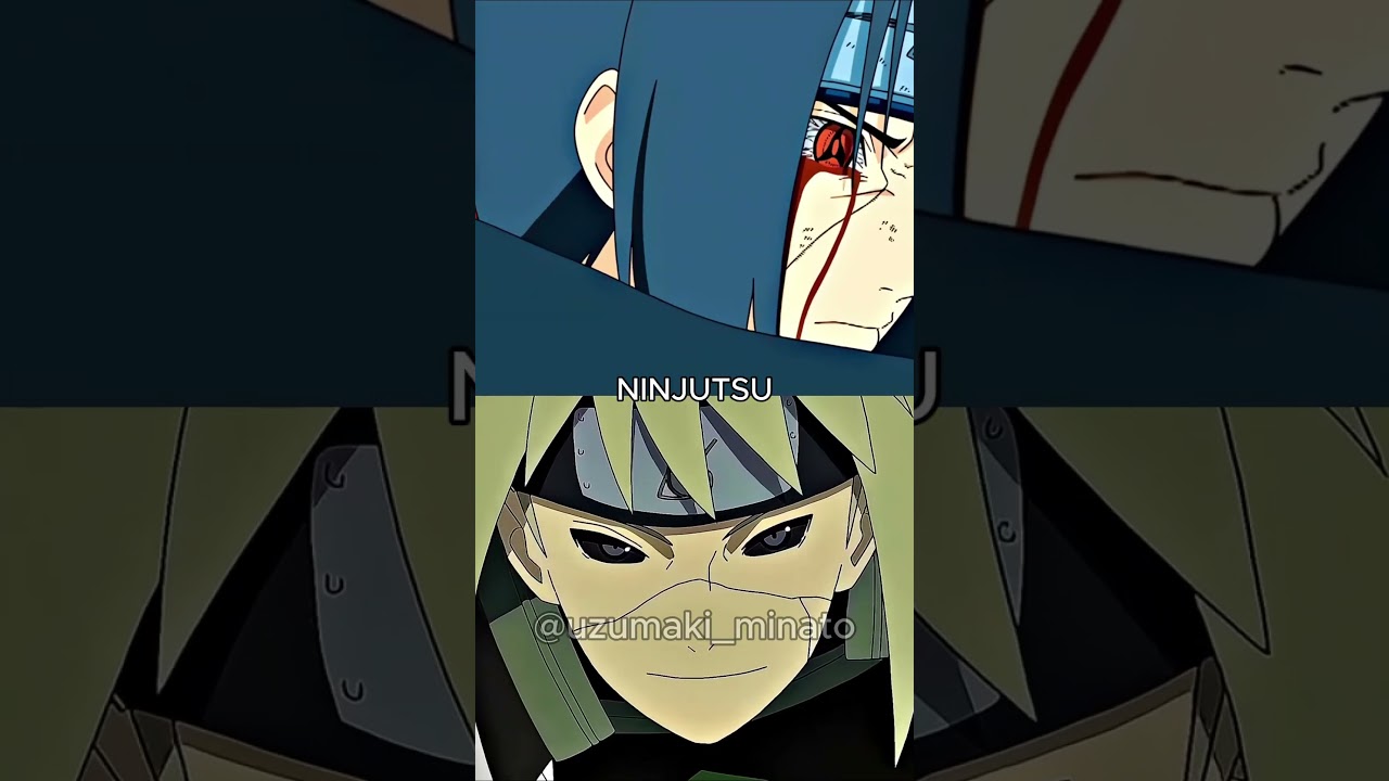 MINATO VS ITACHI# Who is strongest 