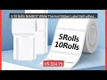 5/10 Rolls NiiMBOT White Thermal Sticker Label Self-adhesiv... — Top Pick 2026 | Unbeatable Price!